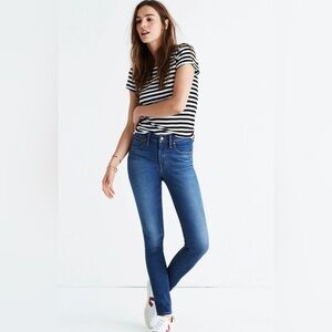 NWT!! Madewell 9” Mid-Rise Skinny Jeans Size 24